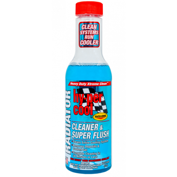 Rislone Hy-per Cool Radiatorreiniger & Super Flush – Koelsysteemreiniger 473 ml